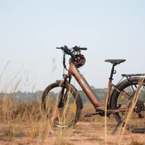TTGO Z3 elektromos kerékpár terepen